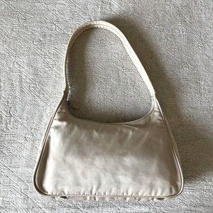 Prada Desert Beige Nylon Tessuto Hobo Bag